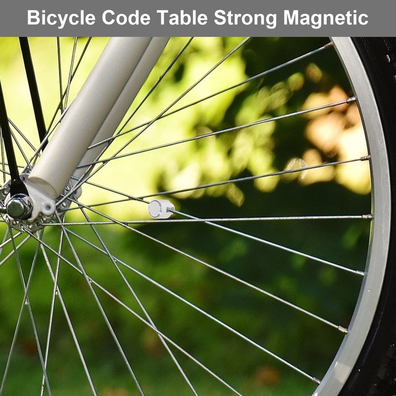 DELAESI Spoke Magnet Bicycle Spokes Magnetic Spoke Wheel Magnet Bicycle