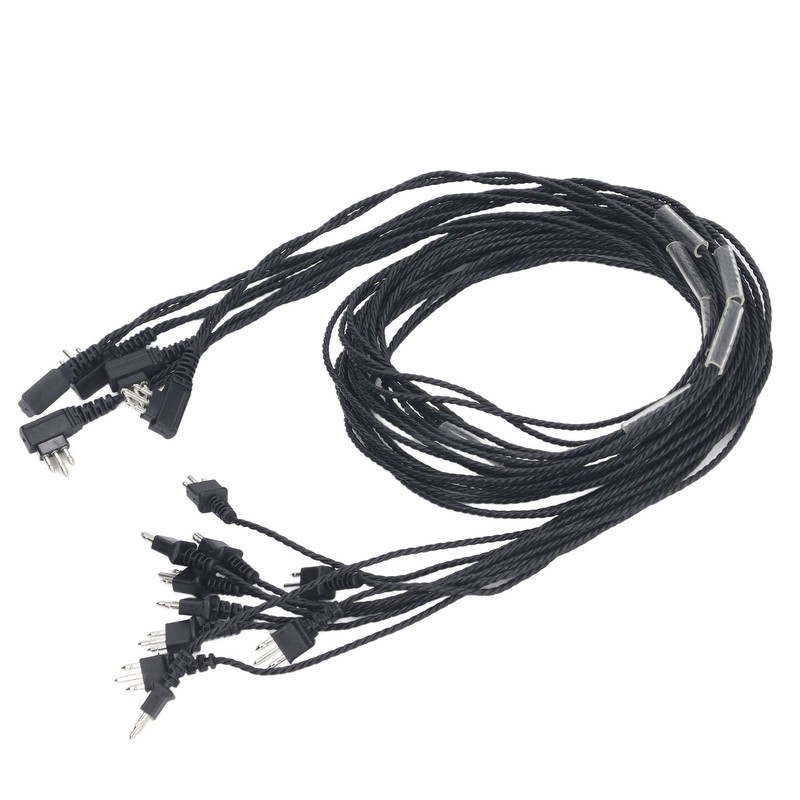 5pcs Sound Aid Adapter Cable Recevier Cable Hearing Device Accessories