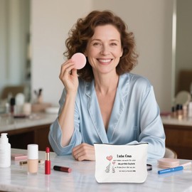 Geschenk für die Großmutter Kosmetiktasche für Oma Kosmetiktasche für Damen Geburtstagsgeschenk Dankeschön-Geschenk Kreatives Geschenk Individuell gestaltete Personalisierte