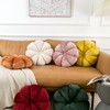 HWOUGINY Flower Pillow Aesthetic Decorative Throw Pillows Flower-Shaped Floor Pillow