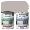 Rust-Oleum 367602 Home Interior Floor Coating Kit, Semi-Gloss Greige