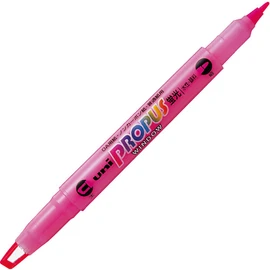 三菱鉛筆 蛍光ペン プロパスウインドウ PUS102T.13 桃 10本