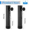 4pcs Folding Table Risers Folding Table Leg Extenders Levels Height