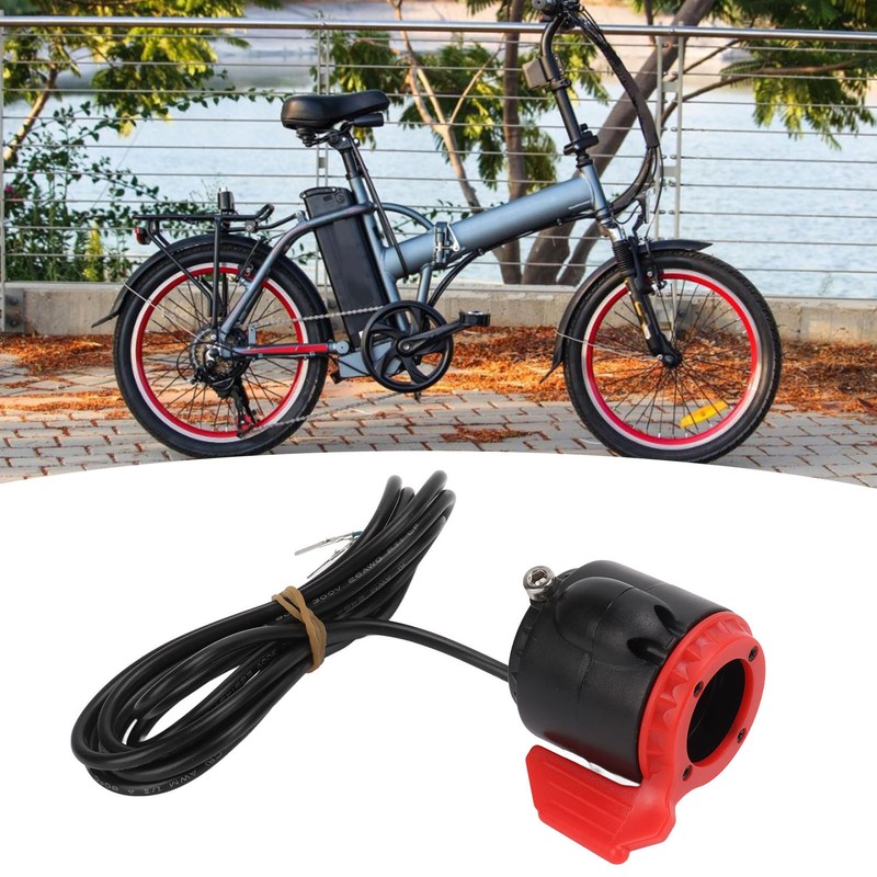 Thumb Throttle Accelerator ABS 22mm Left Handlebar Finger Throttle Speed