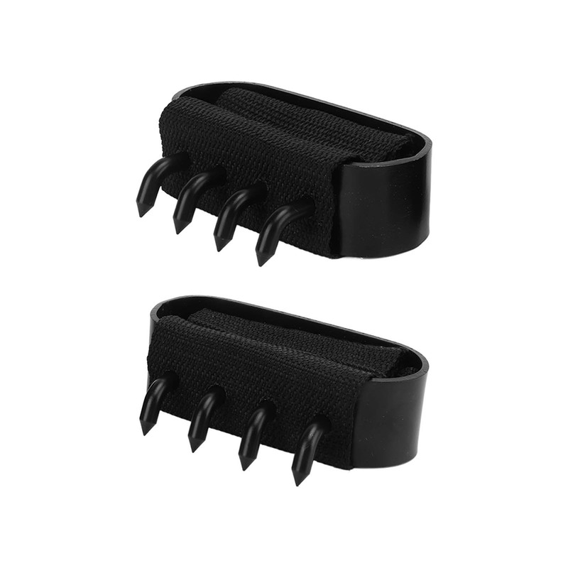 1 Pair/set 4 Tooth Spikes Crampon Hooks Wristband Durable Outdoor