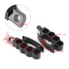 2pcs Aluminum Flying Knuckle Control Foot Peg Motorcycle Footrests Pedal