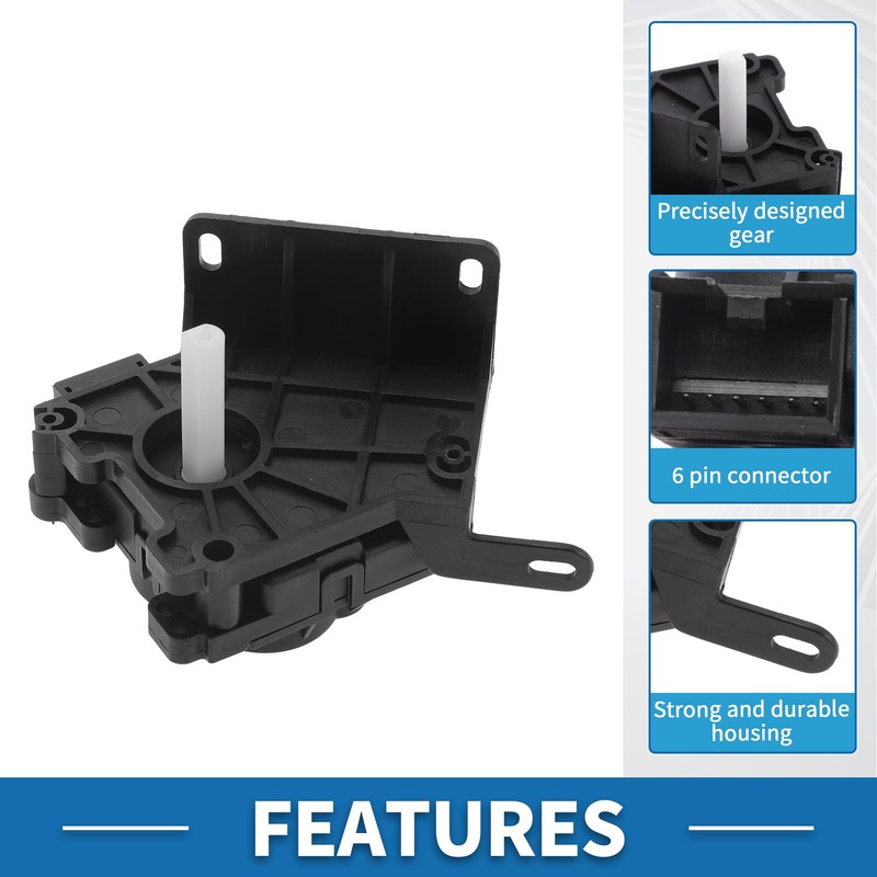 A ABSOPRO HVAC Heater Blend Air Door Control Actuator Replacement