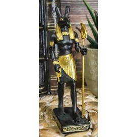 Egyptian God Of Chaos And Desert Seth Dollhouse Miniature Statue Gods Of Egypt