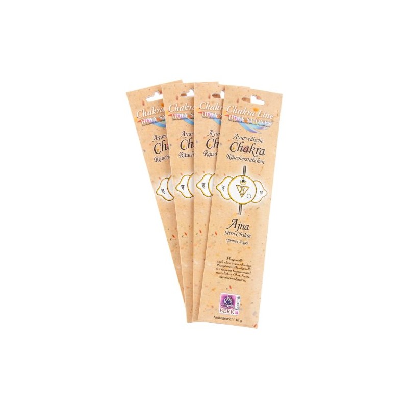 Berk Chakra Line HS-185-P4 Incense Sticks 4 x Third Eye