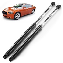 ARANA Hood Struts for Dodge Charger 2011-2020, Front Shocks Hydraulic Arms Lift Support for 2011-2022 Chrysler 300 SRT8 Sedan with Aluminum, Replace OEM 55113776AA 55113777AA 55113777AC, 2 Pcs