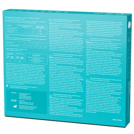 EUROPAPA® Disposable Vinyl Gloves, Examination Gloves, Latex-Free, Powder-Free, Available in Sizes S, M, L & XL (Blue, S) Pack of 100