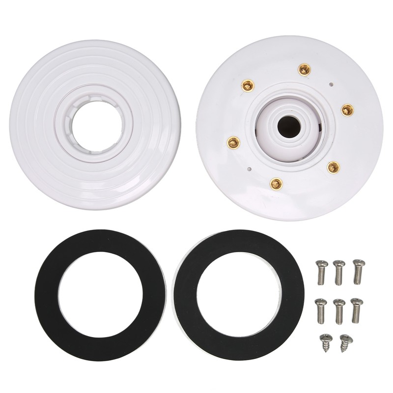 Pool Water Outlet 12cm White Swimming Pool Drain Water Inlet