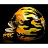 Skull Figurine – Flames Skull – Fire Decoration Skull Colourful