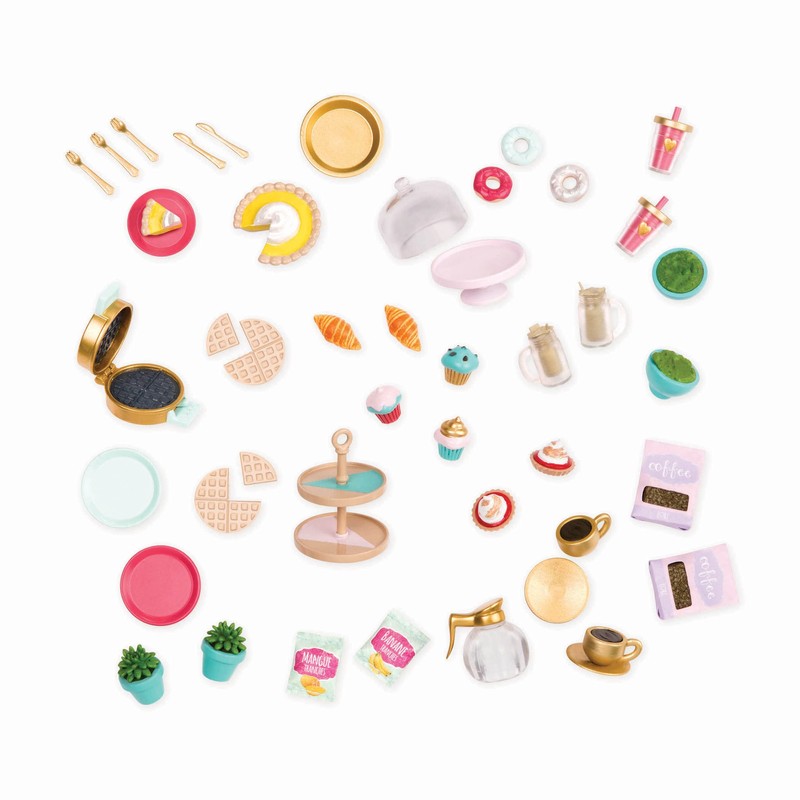 Lori LO37102Z Café Accessory Set, Multi-Color