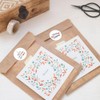 1360 pcs Christmas Stickers Roll for Envelopes and Gifts Merry