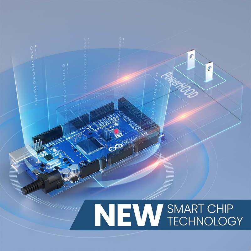 PowerHOOD 12V AC/DC Adapter Compatible with Govee TV Light Bars