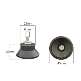 Air Compressor Rubber Cushion, 4PCS Easy To Install and Disassemble Air Compressor Rubber Feet for Portable Air Compressors