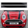 OYDDL bonnet sticker for Mini Cooper, racing stripes universal car