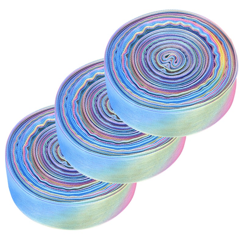 3pcs 25mm 10 Yard Ribbons for Gift Package Wrapping Hair