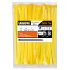 Oksdown 100 Pack 6 inch Reusable Zip Ties Yellow Heavy