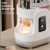 AUNMAS Limpiador de Brochas de Maquillaje Eléctrico, Limpieza Profunda USB
