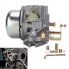 Carburetor Kit with Connector Accessory for Kohler K321 K341 Cast