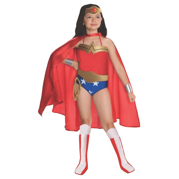 Rubies DC Super Heroes Collection Deluxe Wonder Woman Costume, Large