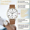 Men's Talking Watch, Seniors / Blind Watch with German Voice,