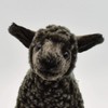 Hansa Little Lamb Plush, 7", Black