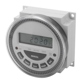 7 Day Programmable Timer Switch- Pool/Gate/Sprinklers/Lights- 120v Input - ET3 Substitute