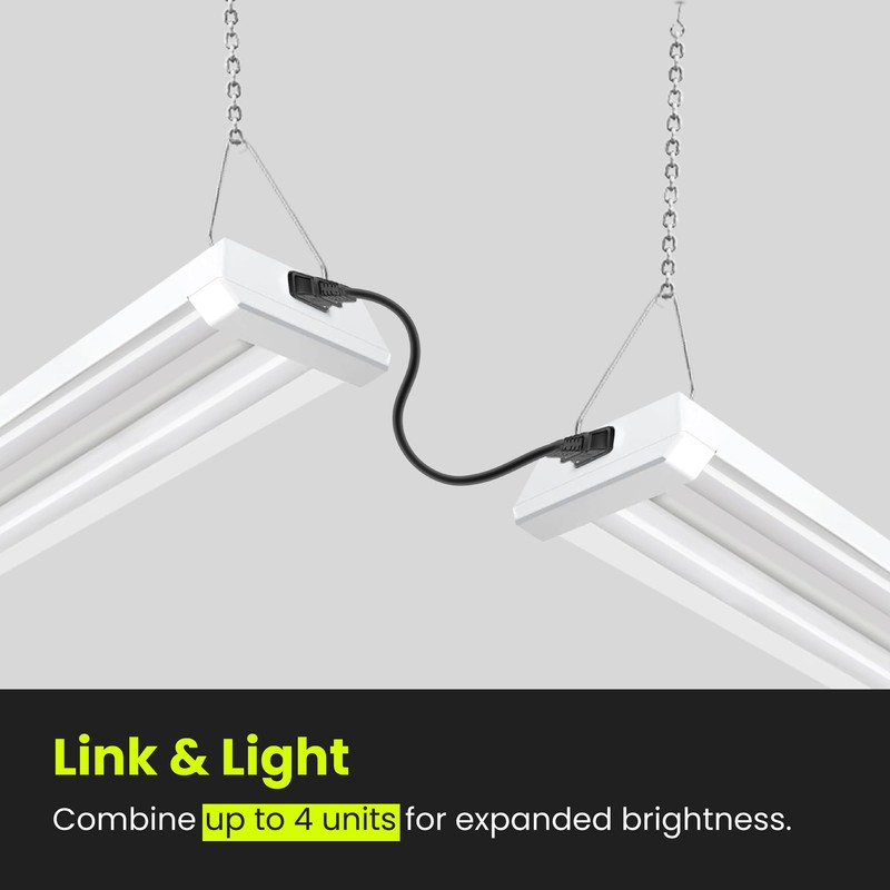 Feit Electric 4ft LED Dual Lamp Shop Light, 4500 Lumens,