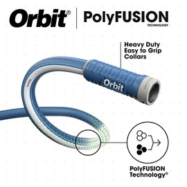 Orbit 22010 Polyfusion Garden Hose - Heavy-Duty Water Hose (100-Foot x 5/8-Inch)