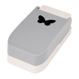 Power Jumbo Punch Butterfly Motif Punch Large Hole Punch for Paper up to 500 g/m² Cut-Out: 6.3 cm x 4.2 cm