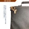 [Rigral] Initial Key Chain Bag Charm Alphabet Key Ring Carabiner