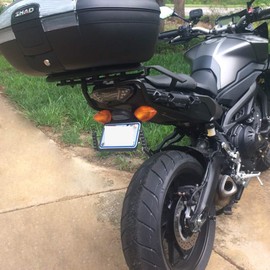 Xitomer FJ-09 Fender Eliminator/Tail Tidy, For YAMAHA FJ-09/MT-09 Tracer/Tracer900/Tracer900 GT 2015 2016 2017 2018 2019 2020, With LED License Plate Light, Compatible with OEM/Stock Turn Signal