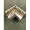 Quality Aluminum 5" 90 Degree Outside Corner Gutter Mitre Herringbone