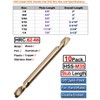 HSS Cobalt Drill Bit Double End 1/8 in. Stubby Body