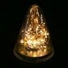 Waterproof Solar LED Lights Cone Shape Hanging Lamp Light for