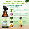 Soursop Graviola Liquid Drops - 2000mg Pure Soursop Extract Blended