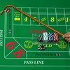 Leyndo Craps Tabletop Game Set, Includes 35" x 70" Rubber