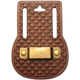 Leather Tape Measure Holder for Belt/Tape Measure Belt Clip/Low-Profile Design for Tool Belts up to 2"