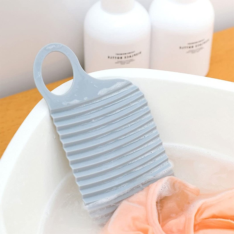 ZYAMY Hand-held Mini Washboard, Plastic Washboard, Laundry and Scrubbing Clothes,