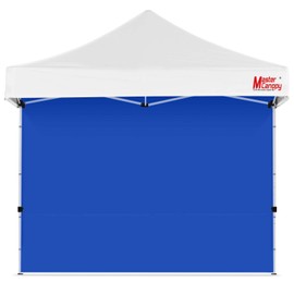 MASTERCANOPY Instant Canopy Tent Sidewall for 10x10 Pop Up Canopy, 1 Piece, Blue