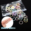 mefeny Hair Rubber for Children, Kids, Small, Large Capacity, Tangle-Free