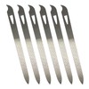 Nail Files for Natural Nails (6 Pack), Metal Nail File