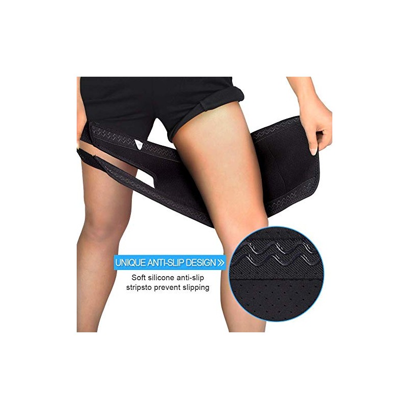 Yosoo Health Gear Adjustable Thigh Support Breathable Thigh Brace with