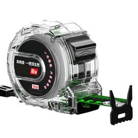 Thick Measuring Tape, WearResistant High Efficiency Galvanized Stainless Steel Tape Measure for Woodworking (10m)