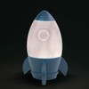 Funtime Gifts Rocket Night Lamp,Blue/White,10630