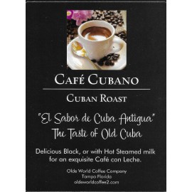 Olde World Coffee Company 2025 Spanish Coffee - Espresso Coffee Beans - 12 oz bag - Havana Roast - Dark