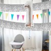 3 Packs Metallic Foil Fringe Garland, Metallic Tinsel Streamers Fringe
